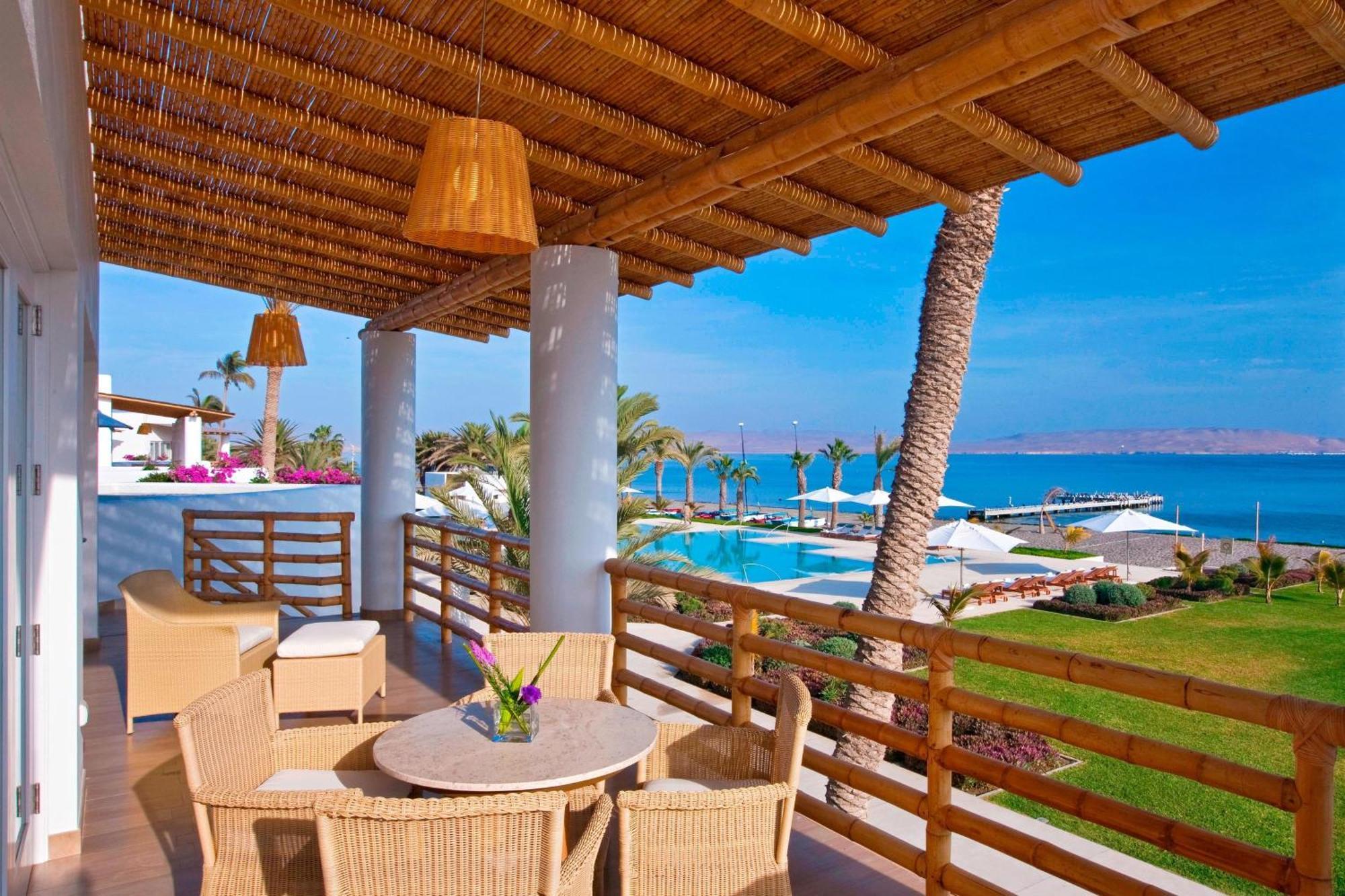 Hotel Paracas, A Luxury Collection Resort, Paracas Bagian luar foto The resort's pool area